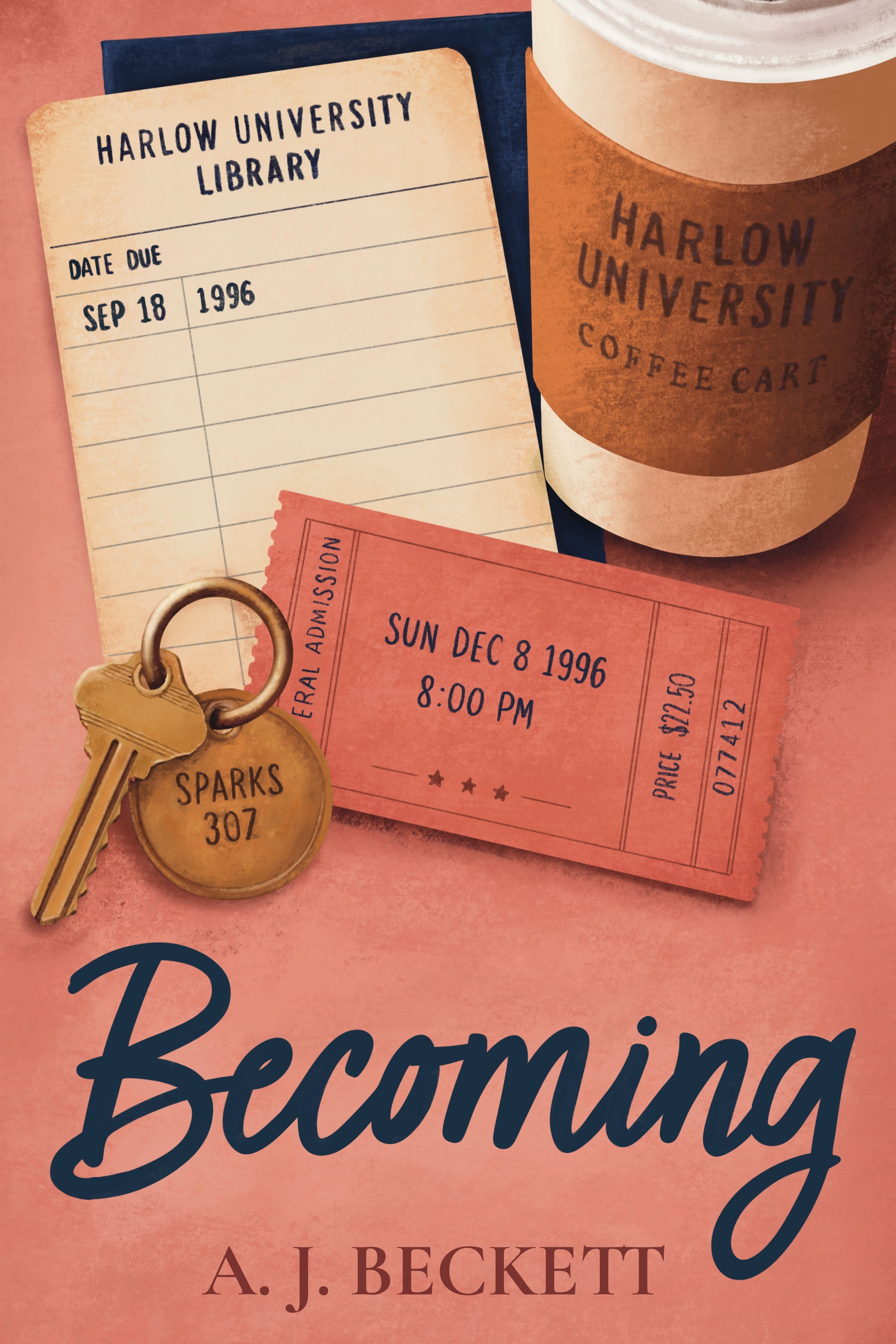 Becoming by A.J. Beckett book cover